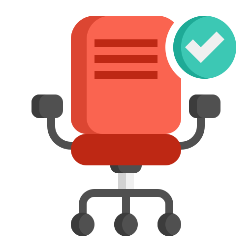 Office chair Flaticons Flat icon