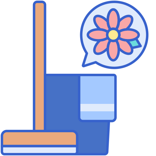 limpieza de primavera Flaticons Lineal Color icono