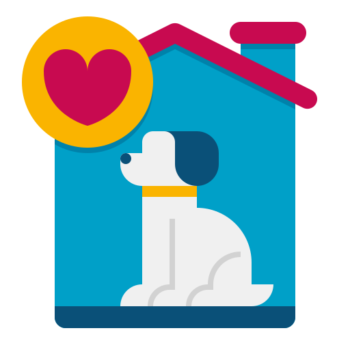 chien Flaticons Flat Icône