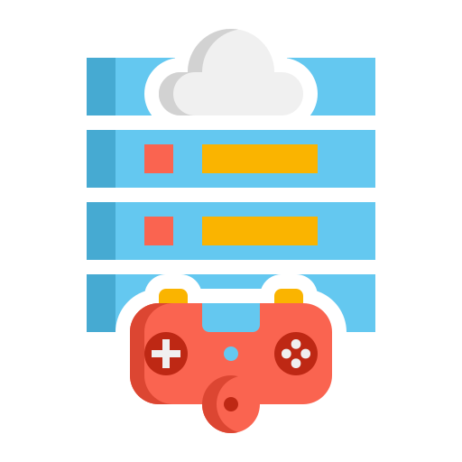 server Flaticons Flat icoon