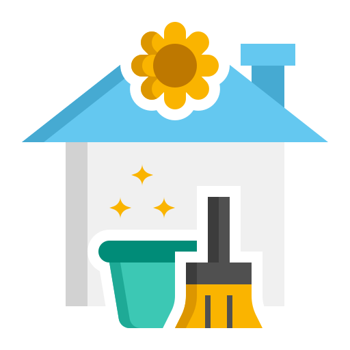 Spring cleaning Flaticons Flat icon
