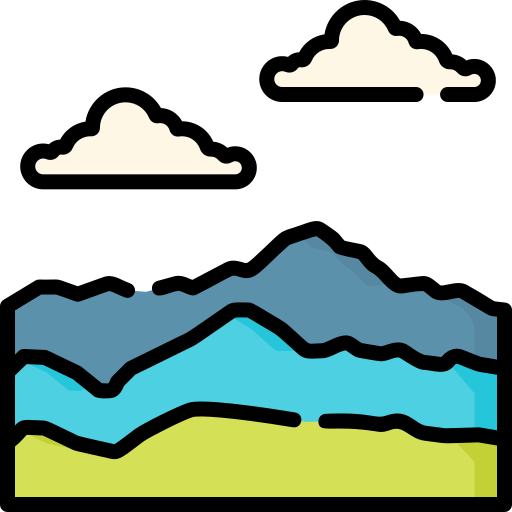 alpes Special Lineal color icono