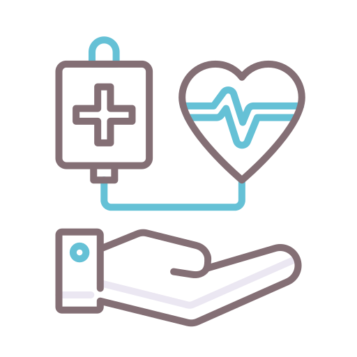 Health insurance Flaticons Lineal Color icon