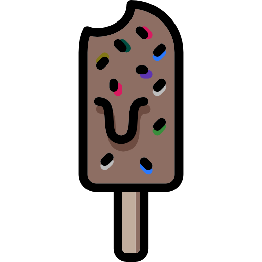 アイスクリーム Basic Mixture Lineal color icon
