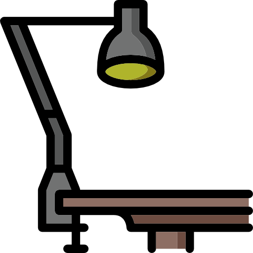 lâmpada de mesa Basic Mixture Lineal color Ícone