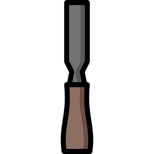Chisel Basic Mixture Lineal color icon