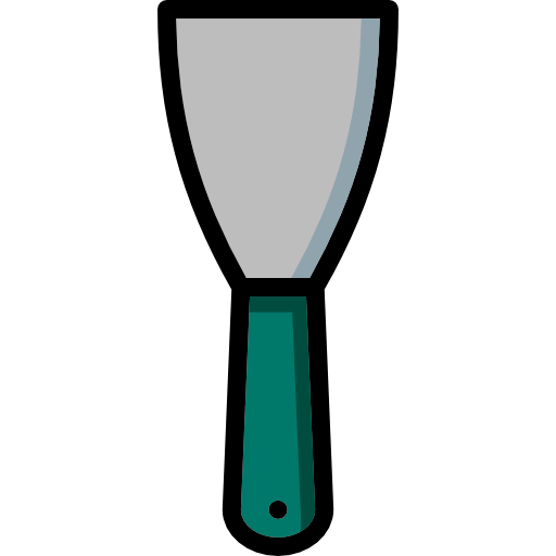 raspador Basic Mixture Lineal color icono