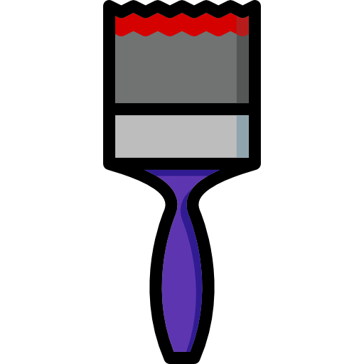 cepillo Basic Mixture Lineal color icono
