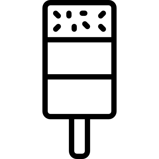 Ice cream Basic Mixture Lineal icon