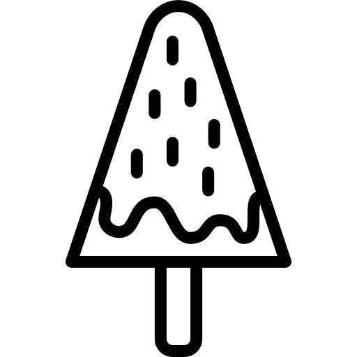 crème glacée Basic Mixture Lineal Icône