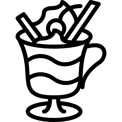 아이스크림 Basic Mixture Lineal icon