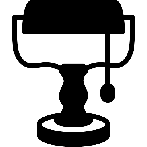 데스크 램프 Basic Mixture Filled icon