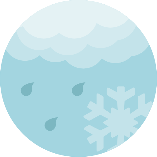 Snowy Roundicons Circle flat icon