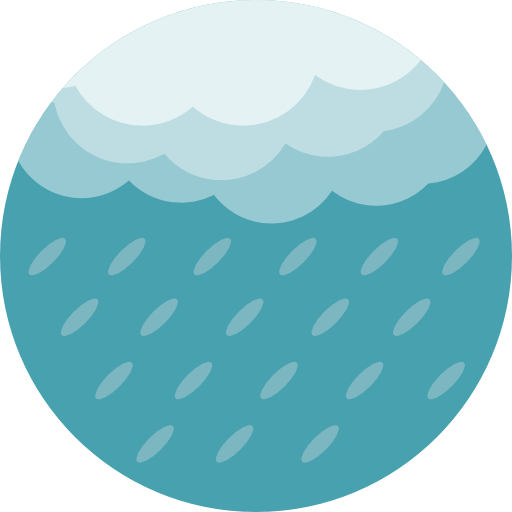 Weather Roundicons Circle flat icon