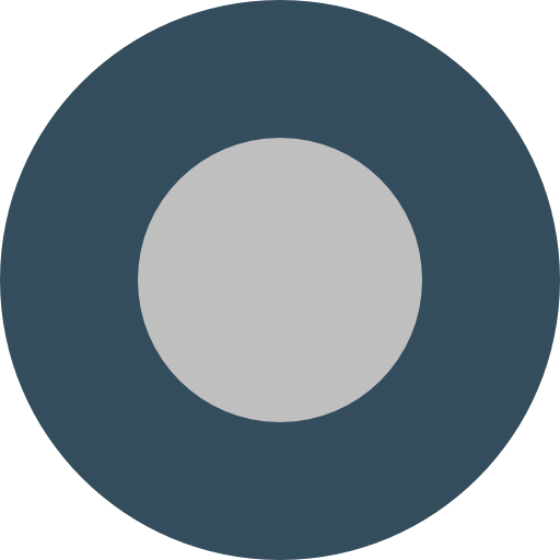 luna Roundicons Circle flat icono
