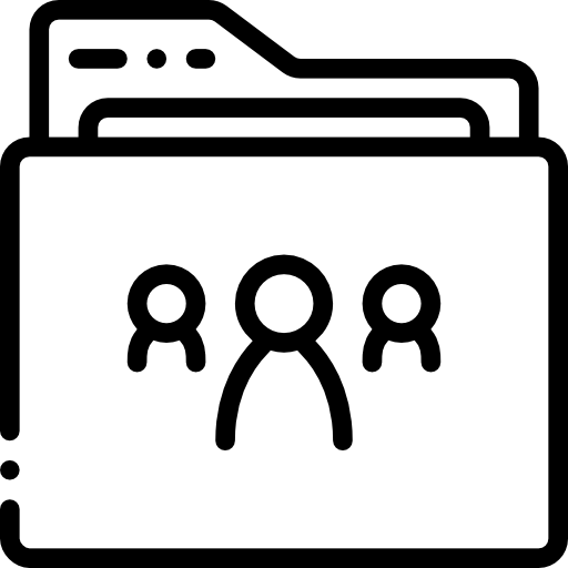 ordner Basic Mixture Lineal icon
