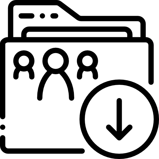 ordner Basic Mixture Lineal icon