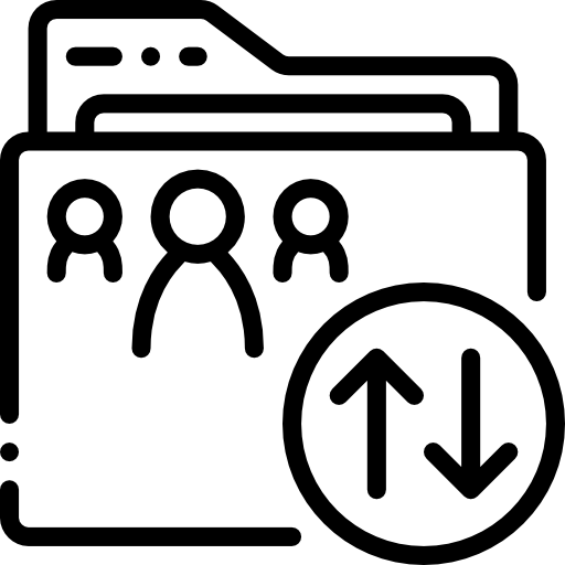 Folder Basic Mixture Lineal icon