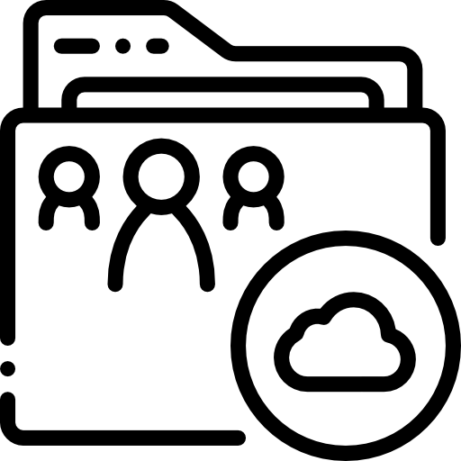 폴더 Basic Mixture Lineal icon