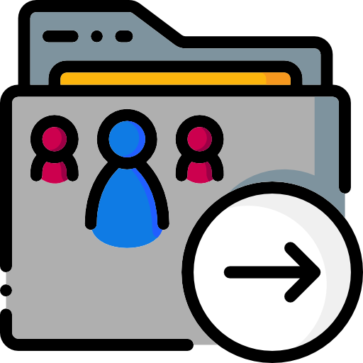 ordner Basic Mixture Lineal color icon