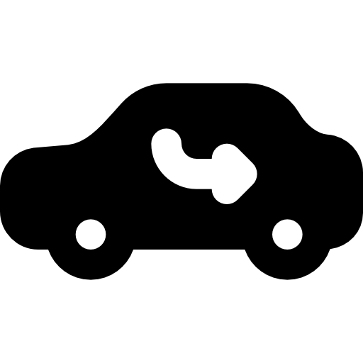 samochód Basic Black Solid ikona