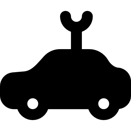 Car Basic Black Solid icon