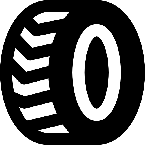 neumático Basic Black Solid icono