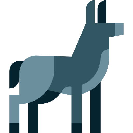 Donkey Basic Straight Flat icon