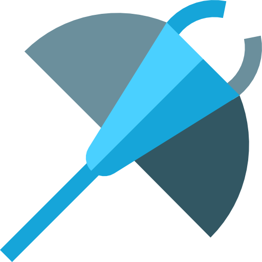 Manta ray Basic Straight Flat icon