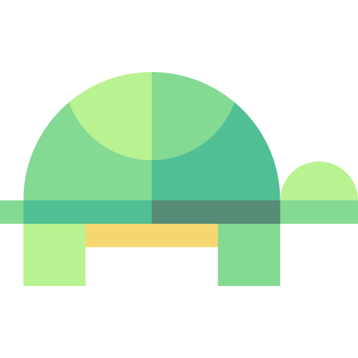 żółw Basic Straight Flat ikona