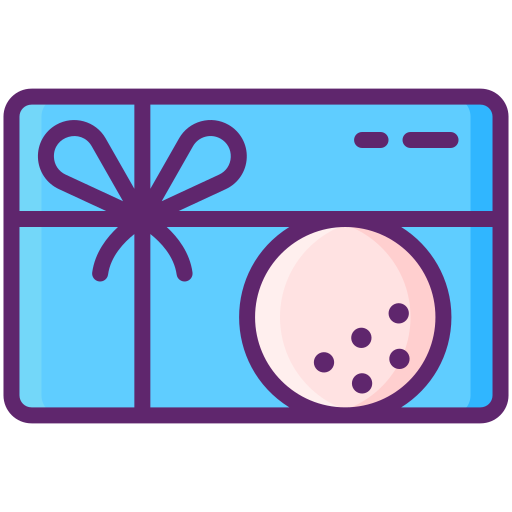 Gift voucher Flaticons Lineal Color icon