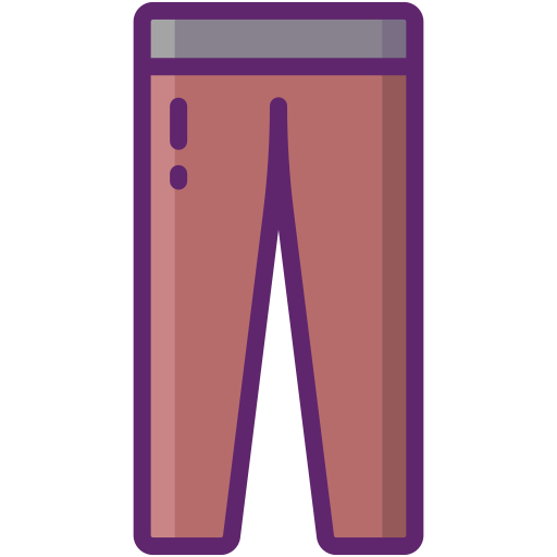 un pantalon Flaticons Lineal Color Icône