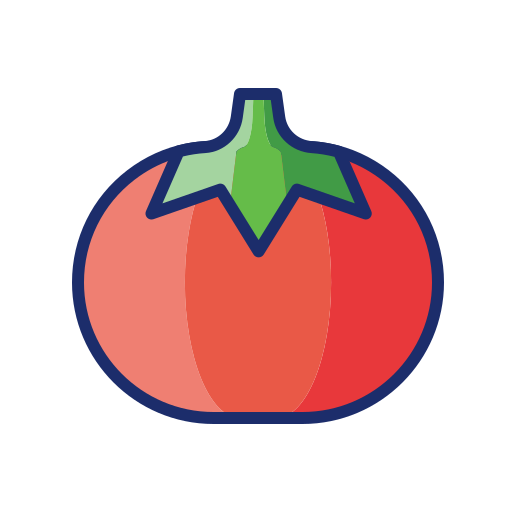 tomate Flaticons Lineal Color Ícone