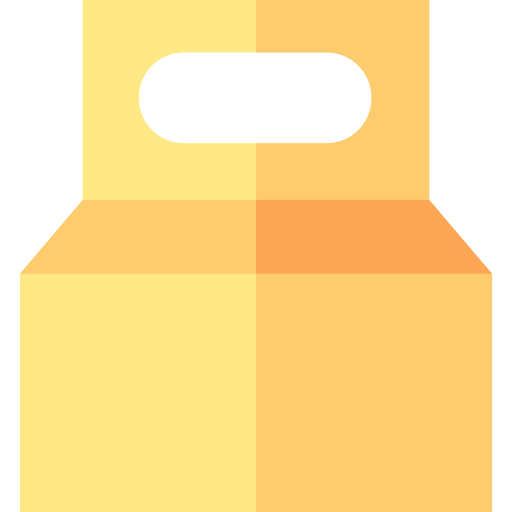 Food package Basic Straight Flat icon