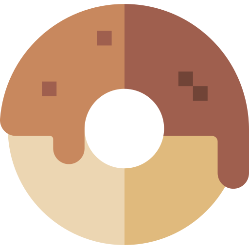 rosquilla Basic Straight Flat icono