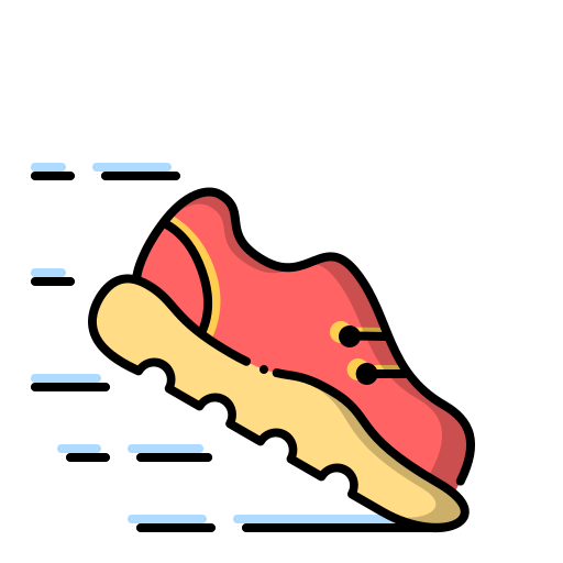 des chaussures Generic Outline Color Icône