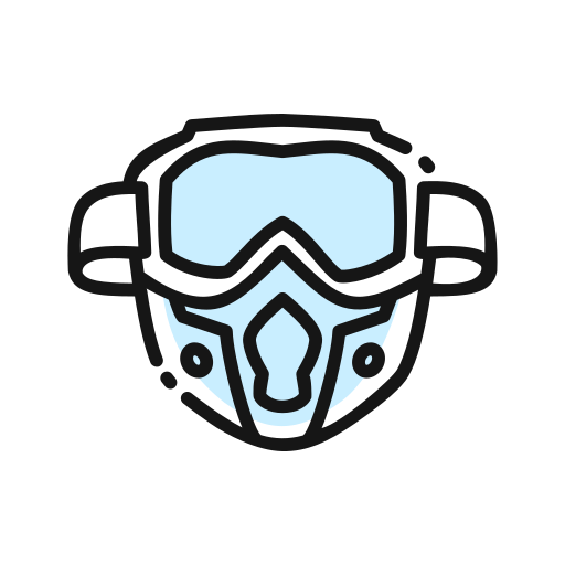 mascarilla respirador Generic Blue icono
