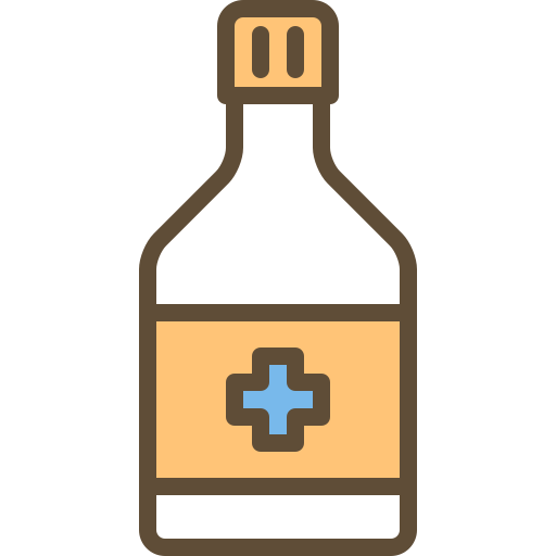alkoholgel Berkahicon Lineal Color icon