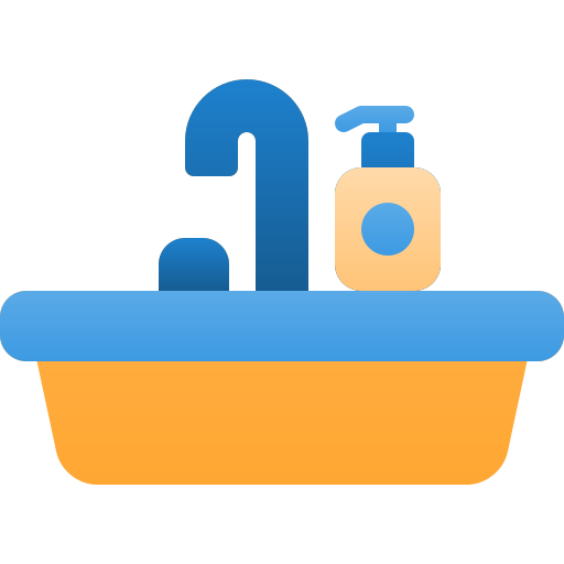Washbasin Generic Flat Gradient icon