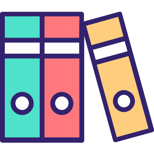 図書館 Generic Outline Color icon