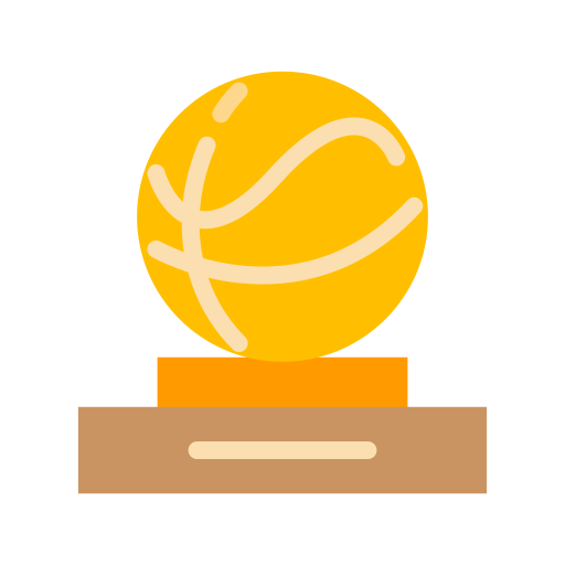 trofeum koszykówki Generic Flat ikona