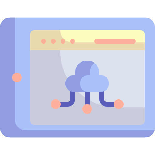 computación en la nube Generic Flat icono