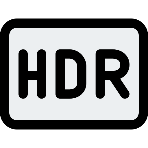 hdr Pixel Perfect Lineal Color icon