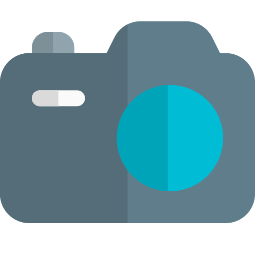 digitalkamera Pixel Perfect Flat icon