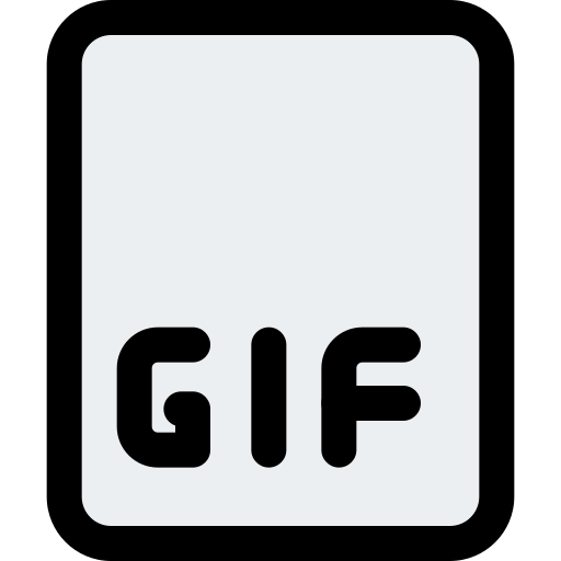 gif Pixel Perfect Lineal Color icon