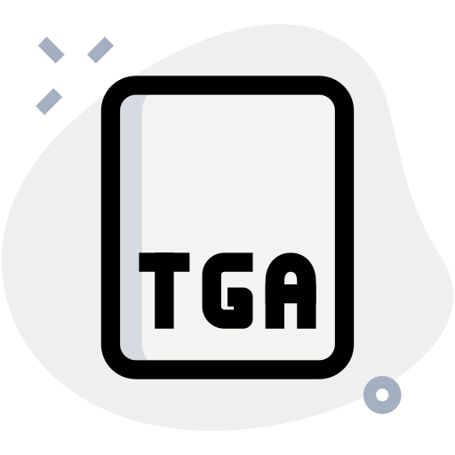 archivo tga Generic Rounded Shapes icono