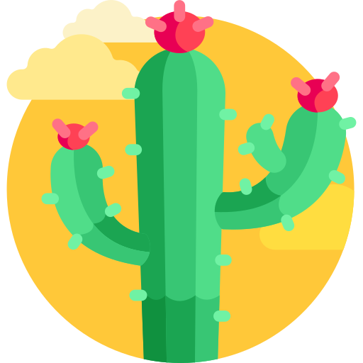 cactus Detailed Flat Circular Flat Icône