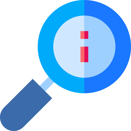 information Basic Straight Flat Icône