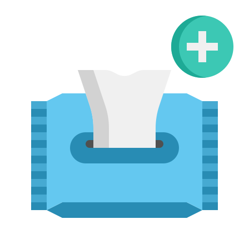 Wet wipes Flaticons Flat icon