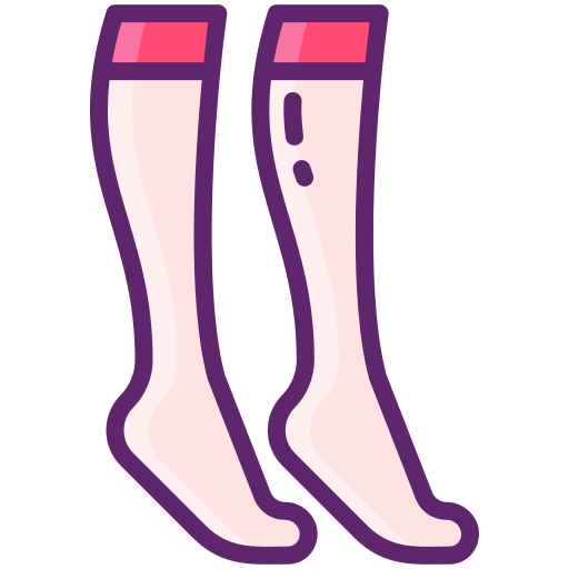 靴下 Flaticons Lineal Color icon